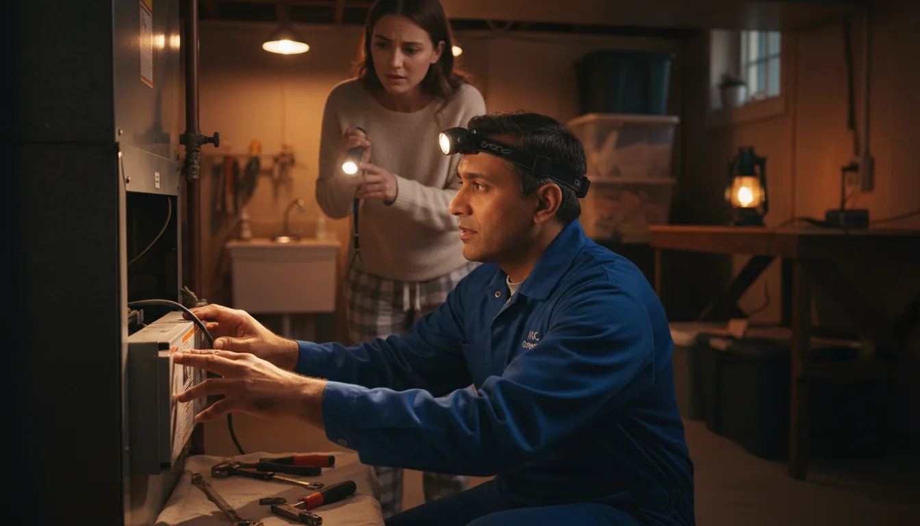 Emergency HVAC Repair in Trafalgar, IN near me · HVAC